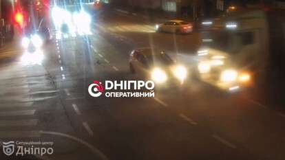 ДТП на Березинській 25 жовтня