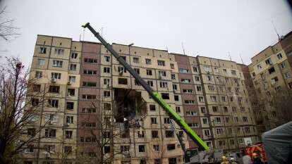 Удар по дому в Днепре