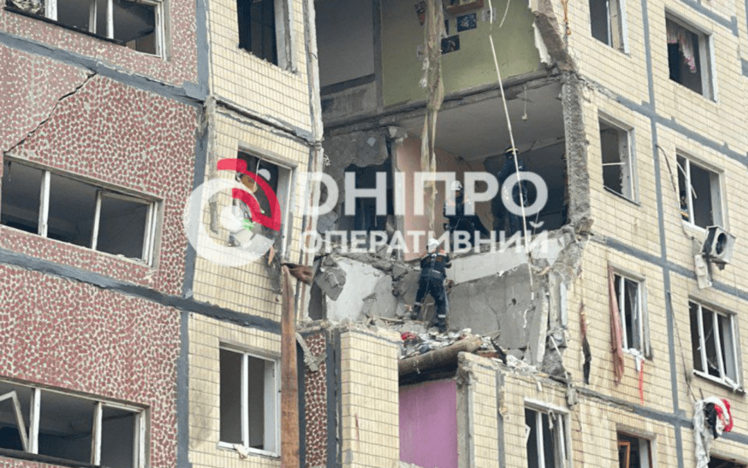 Прилет по дому в Днепре