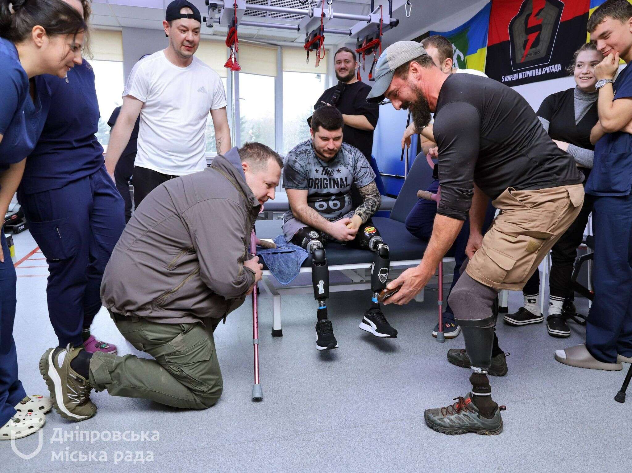 Президент TAPS и делегация ветеранов США посетили Днепр 10 ноября