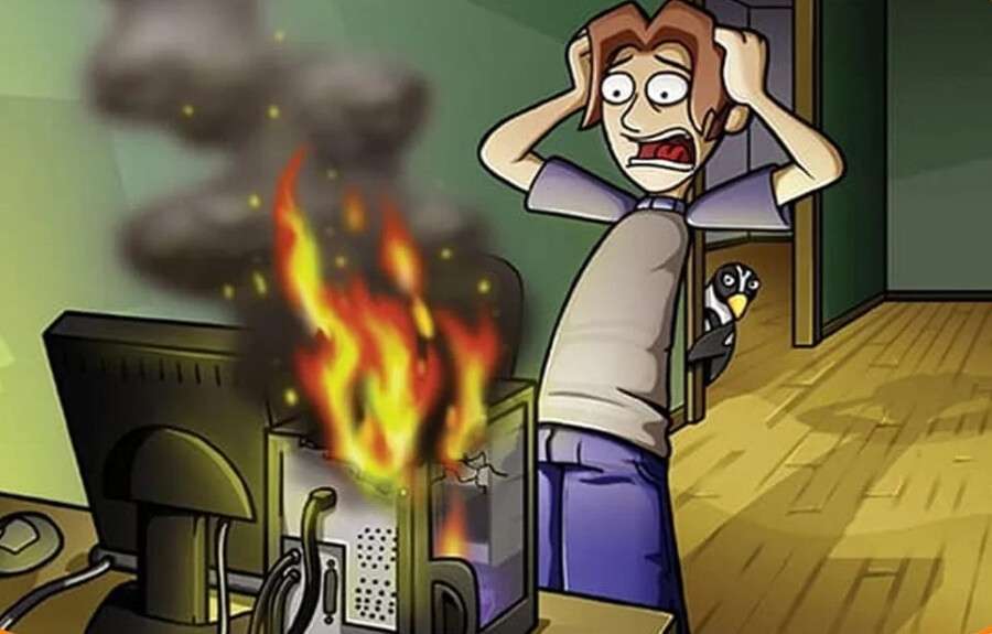 Пожары, вызванные неисправной электропроводкой