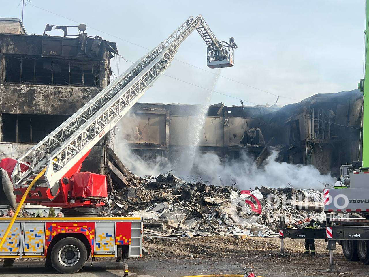 Атака на Днепр 15 ноября: кадры с места попаданий