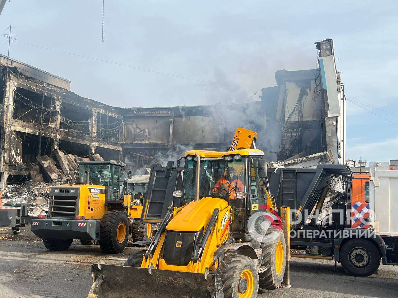Атака на Днепр 15 ноября: кадры с места попаданий