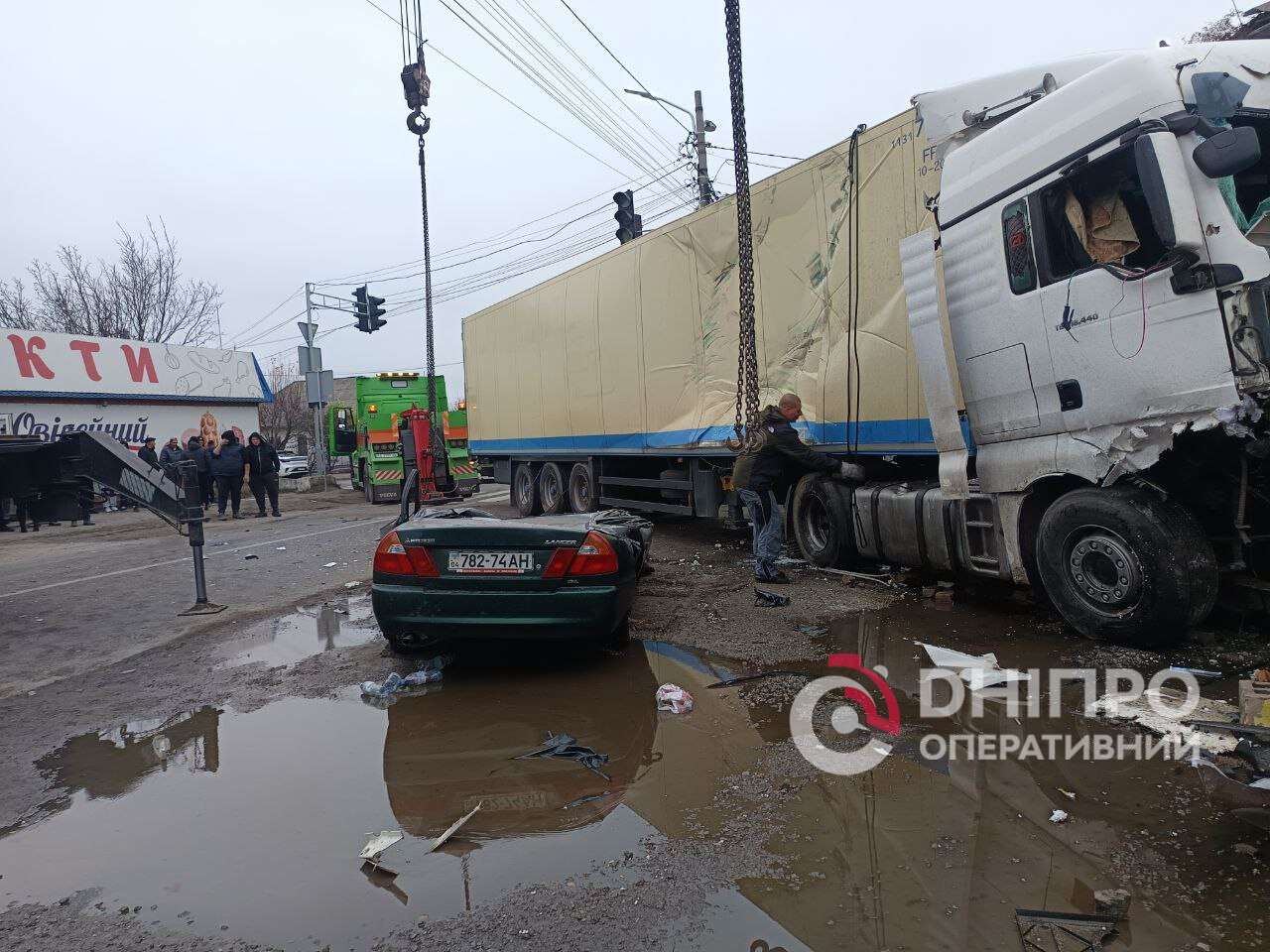 Масштабное ДТП на Старочумацкой 15 ноября - кадры с места происшествия