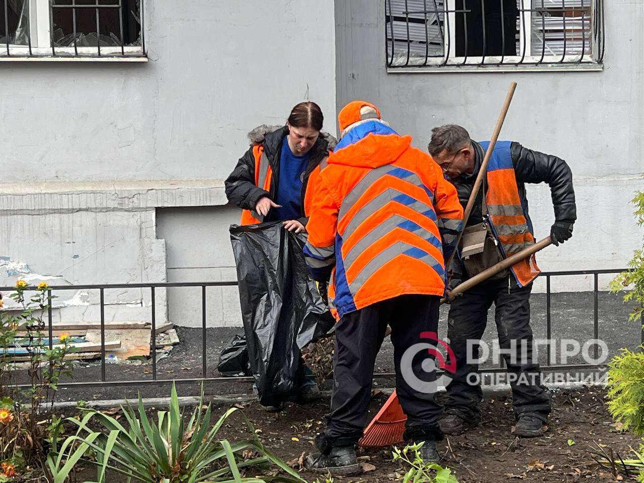 Атака на Дніпро вночі 23 листопада: жахливі кадри та подробиці з місця влучання