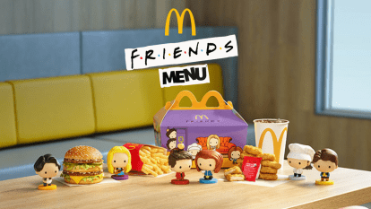 Френдс меню в Макдональдсі