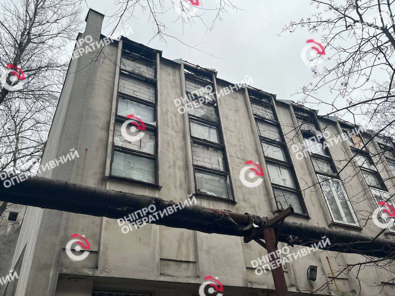 Атака на Дніпро 1 грудня: як сьогодні виглядає місце ворожої атаки