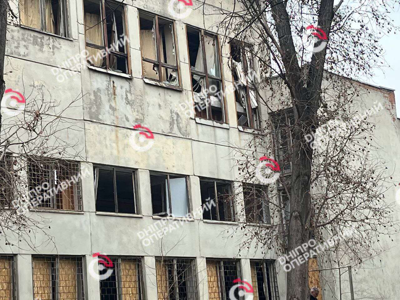 Атака на Дніпро 1 грудня: як сьогодні виглядає місце ворожої атаки