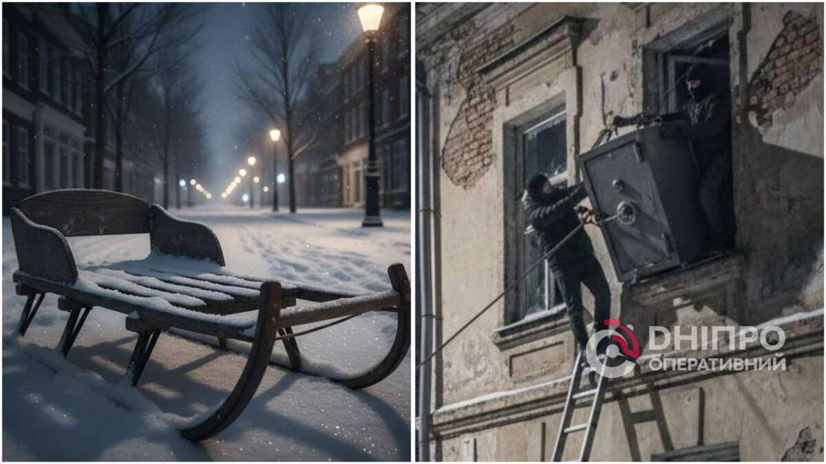 Ограбление в Днепре