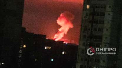 Взрывы в Днепре в ночь на 6 декабря 2025