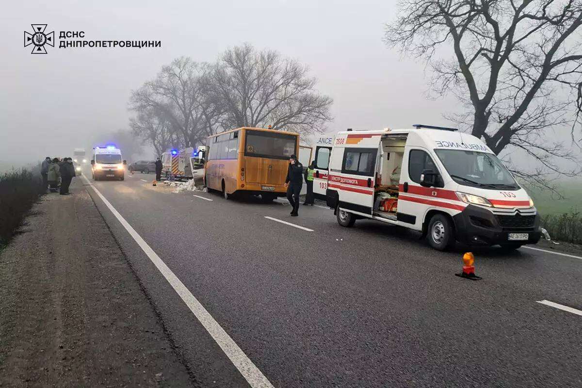 ДТП в Днепропетровской области