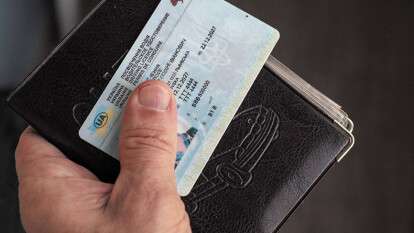 Удостоверение водителя