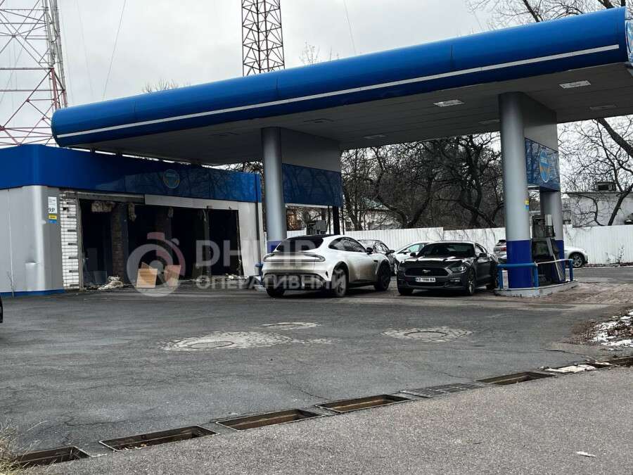 Пожар за заправке