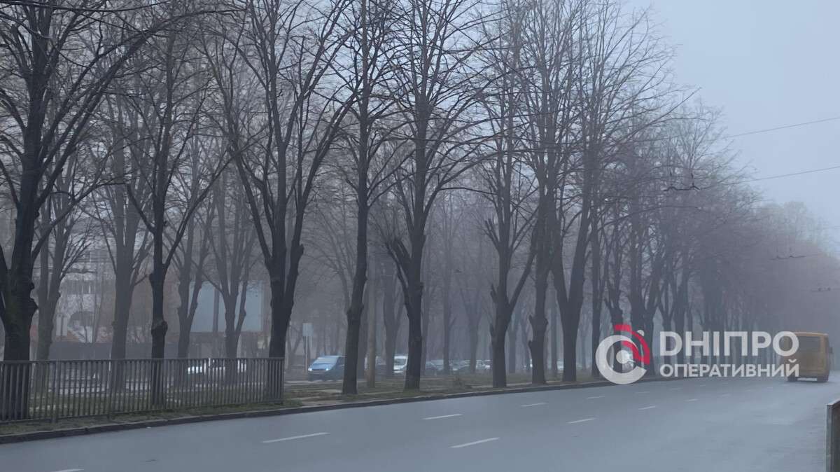 Погода в Днепре, зима