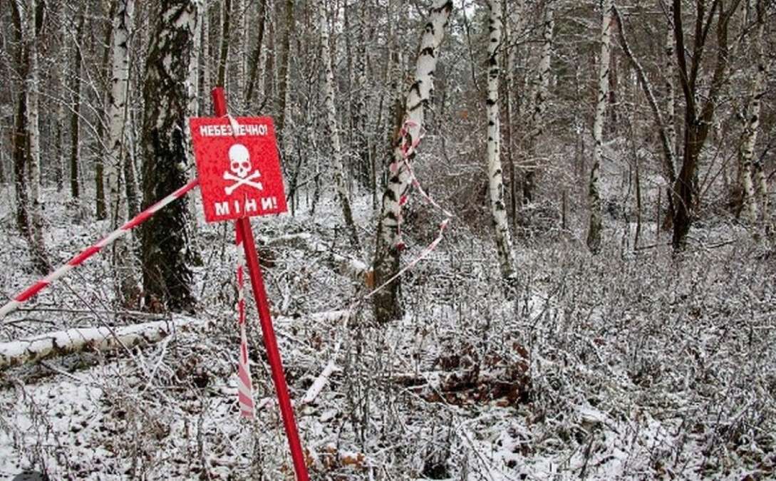 Міни під снігом