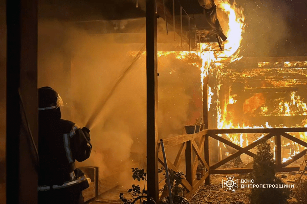 Пожар в Куриловке