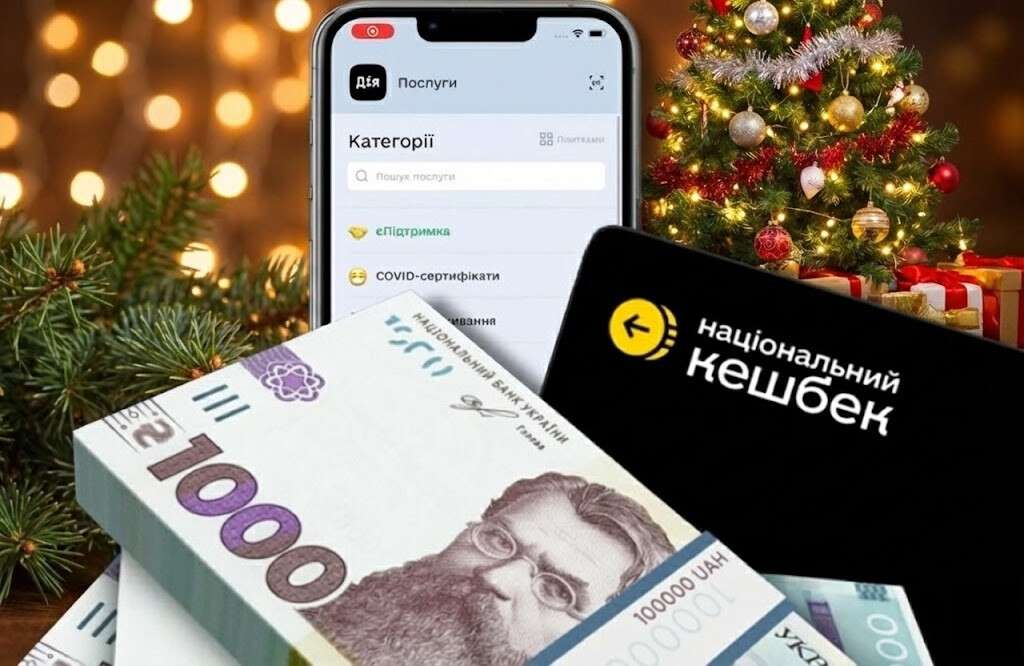 Перед Новим роком – приємний бонус: кешбек надійде дніпрянам одразу за два місяці
Перед новорічними святами на учасників програми «Національний кешбек» чекає приємна фінансова новина. До кінця грудня держава перерахує кошти одразу за…