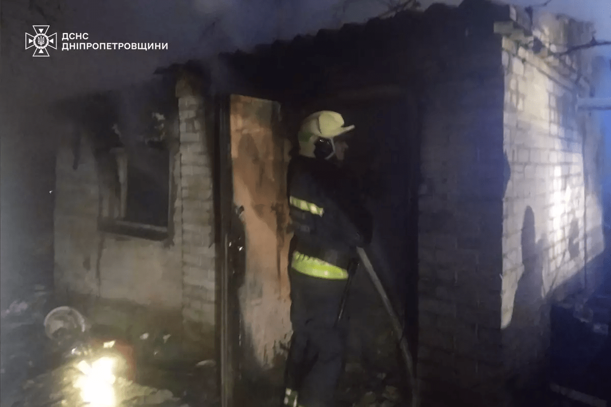 Пожежа в Дніпрі