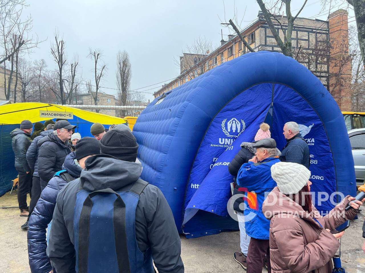 Атака на Дніпро у ніч на 7 січня 2026 - кадри з місця події