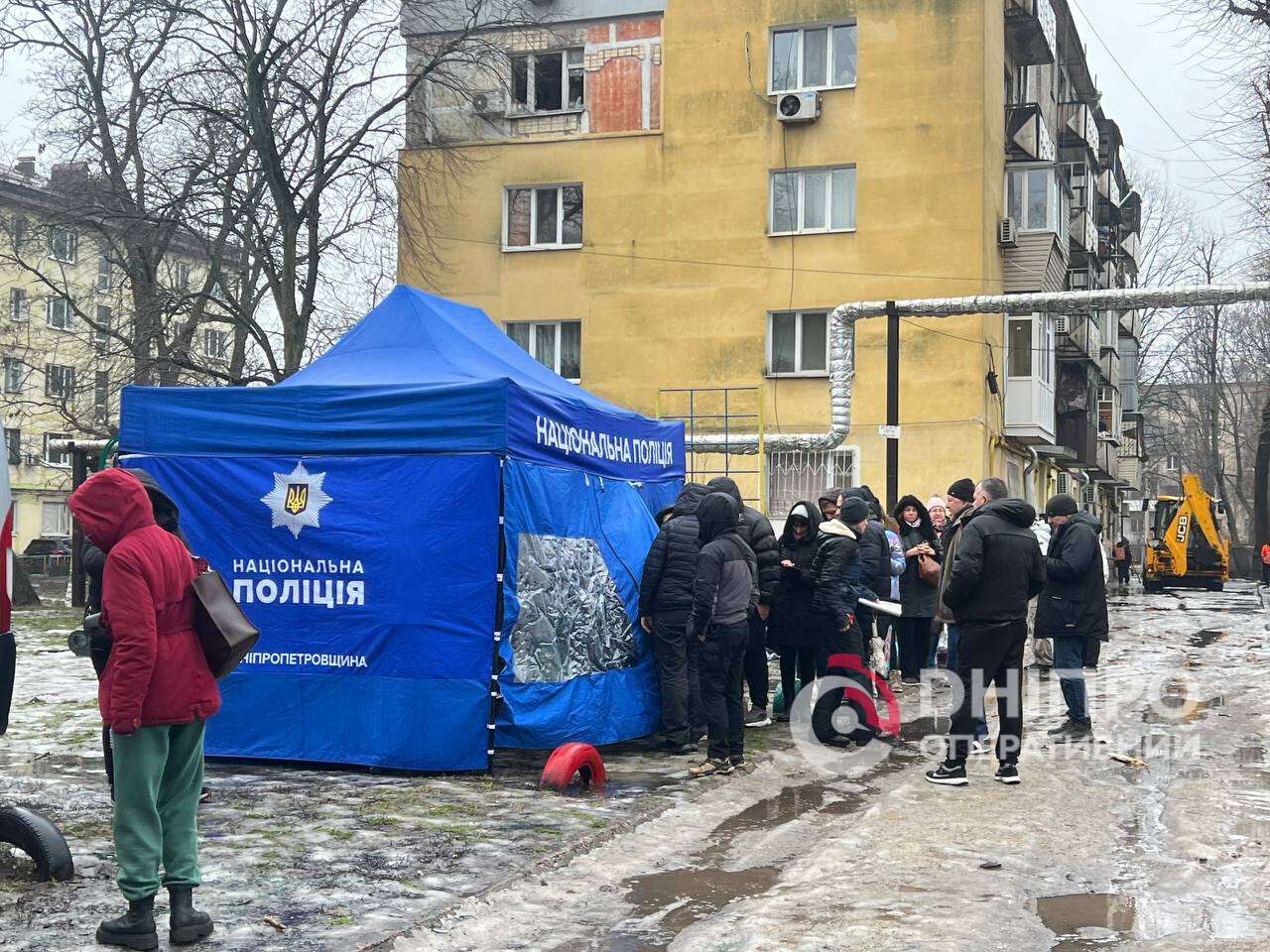 Атака на Дніпро у ніч на 7 січня 2026 - кадри з місця події