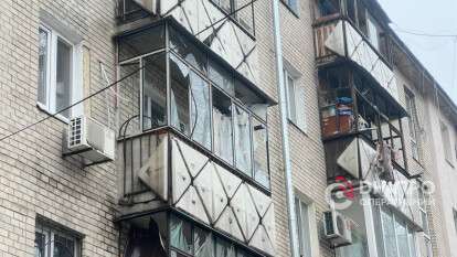 Атака на Днепр в ночь на 7 января 2026 года - кадры с места происшествия