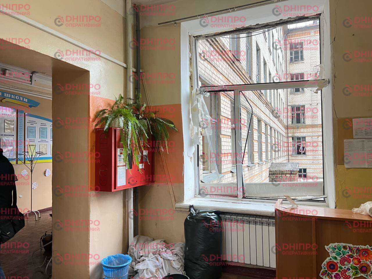 Атака на Днепр 6 января 2026 года - серьезные повреждения получили учебные заведения: фото