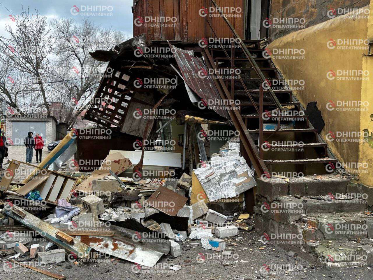 Взрыв в Днепре