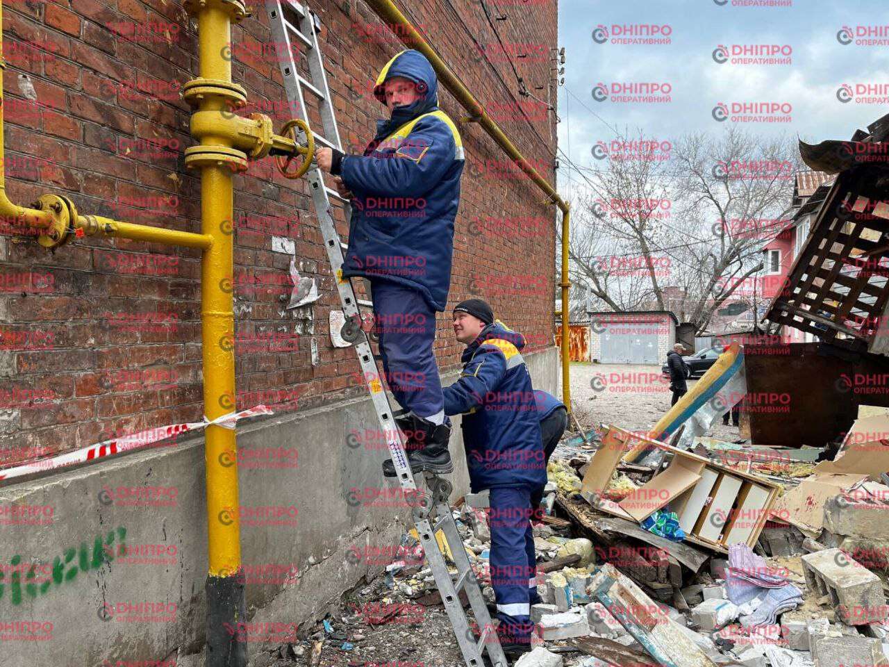 Вибух у Дніпрі