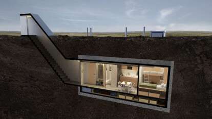 Частный бункер в Украине