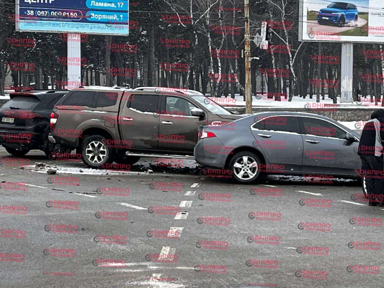 ДТП на Б. Хмельницкого 14.01.2026: есть пострадавший - подробности с места