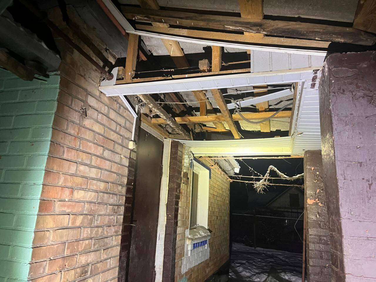 Последствия российской атаки на Днепропетровщину в ночь на 15.01.2026