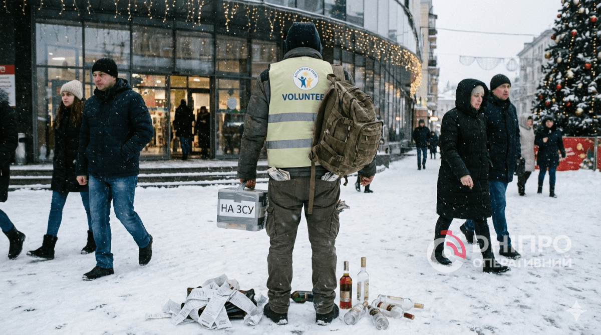 Фальшивый волонтер