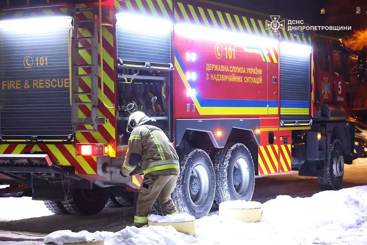 Пожежа в багатоповерхівці на Перемозі 17 січня - подробиці від ДСНС