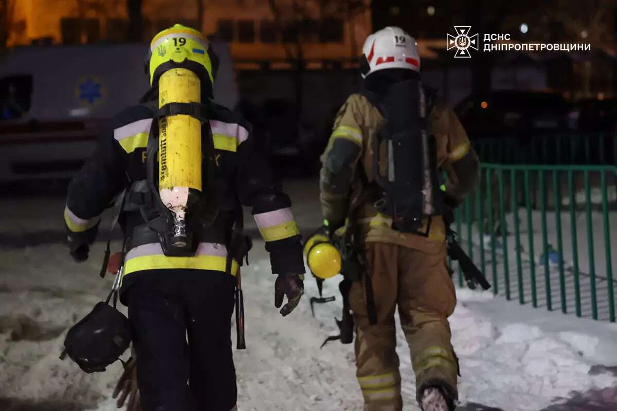 Пожежа в багатоповерхівці на Перемозі 17 січня - подробиці від ДСНС
