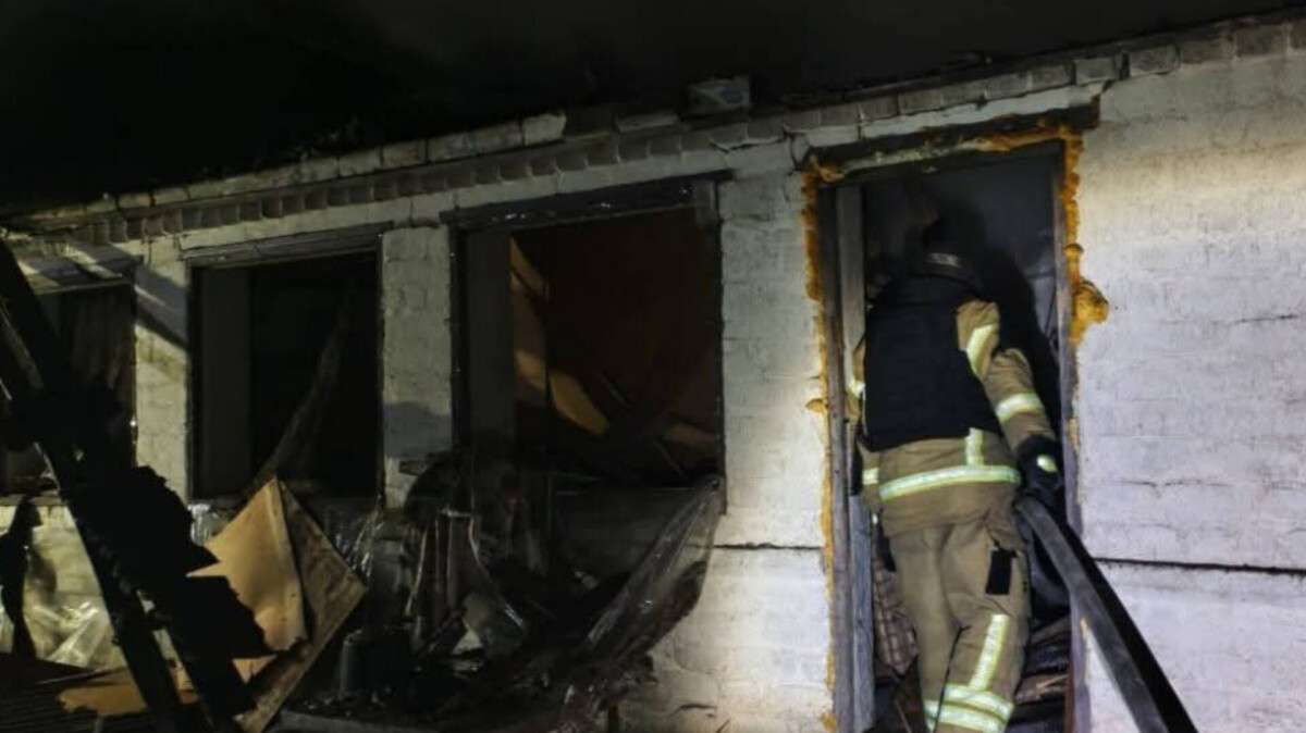 Последствия атак на Днепропетровщину в ночь на 18 января