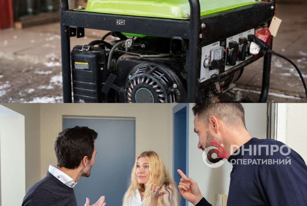 Побутові конфлікти через генератори