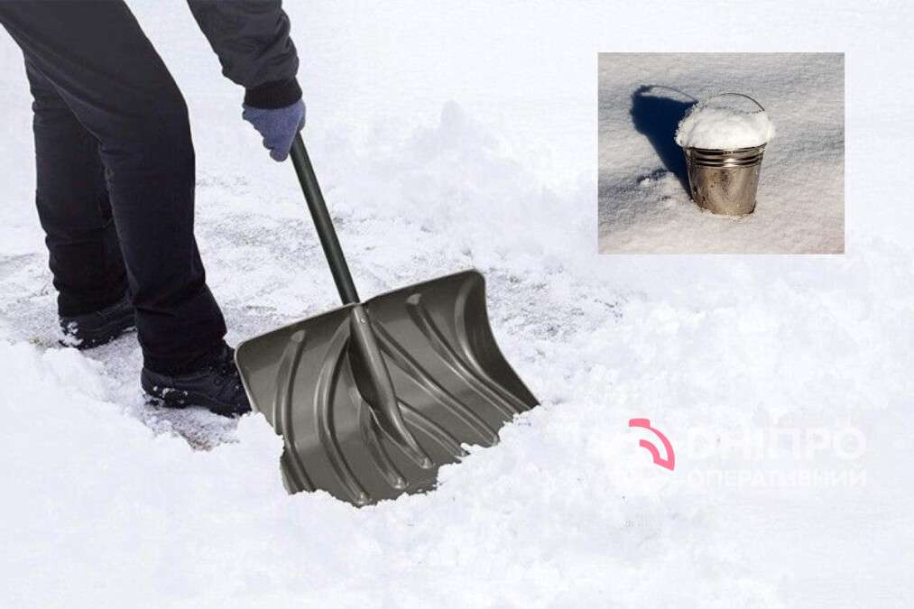 Использование снега в качестве технической воды