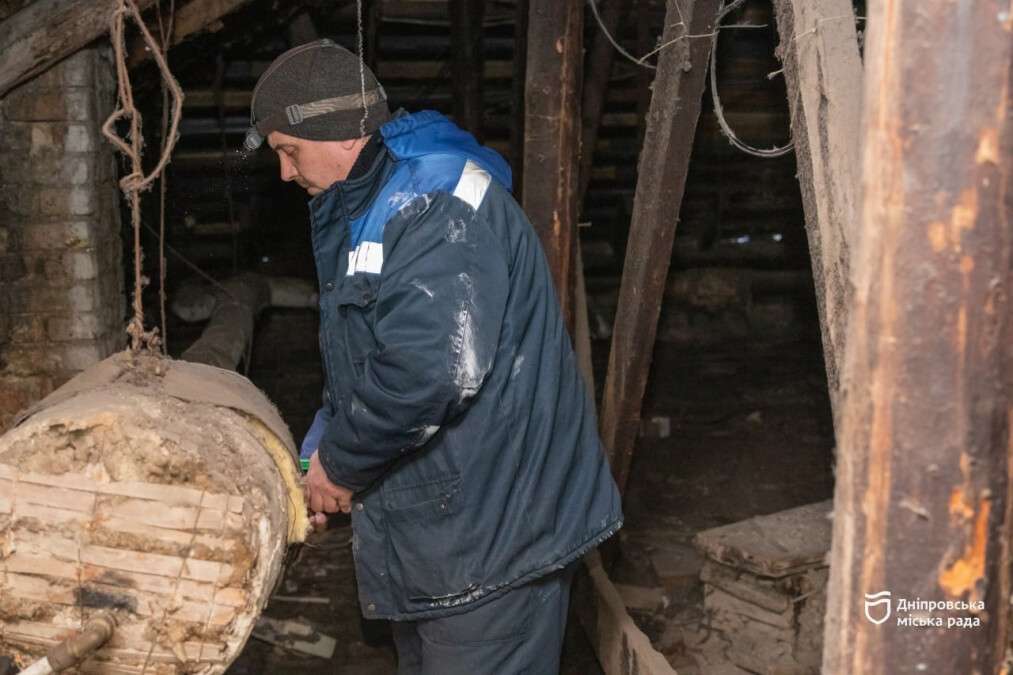 В Днепре коммунальщики оперативно восстанавливают отопление