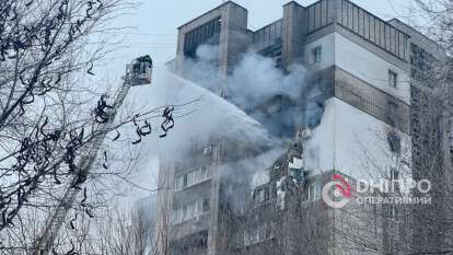 Атака на Днепр 22 января: число пострадавших увеличилось - кадры с места обстрела