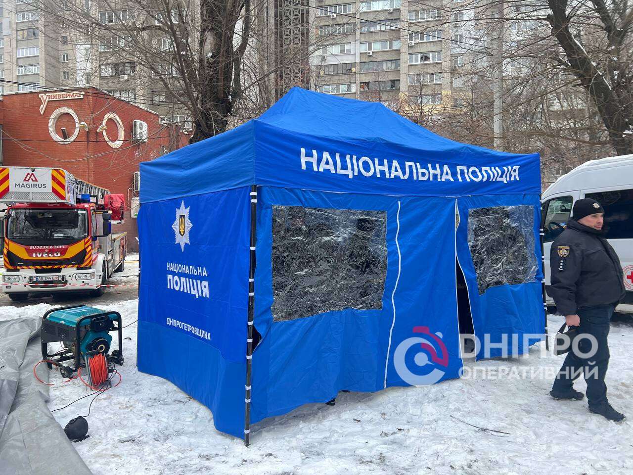 Атака на Днепр 22 января: число пострадавших увеличилось - кадры с места обстрела