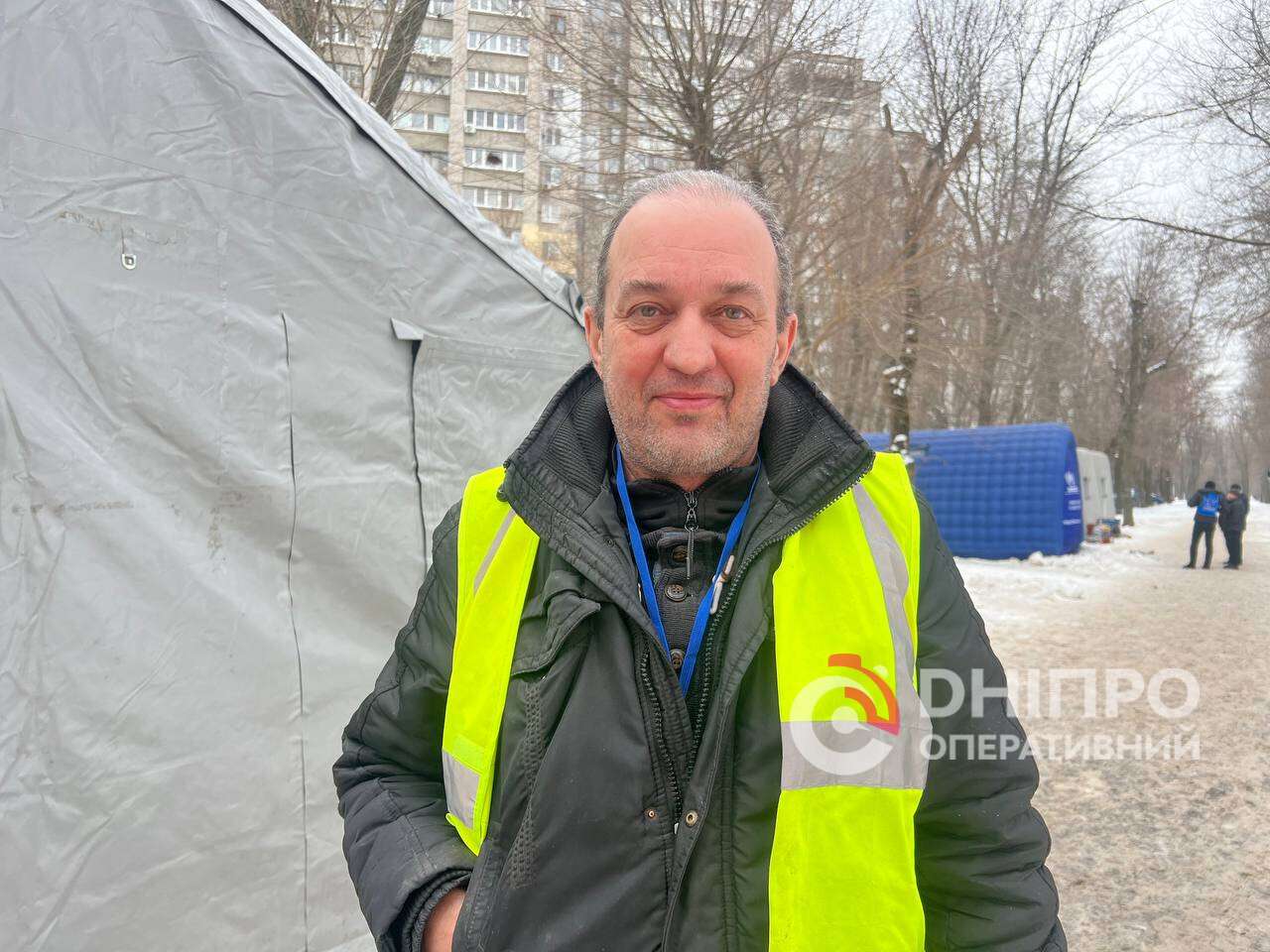 Олександр, працівник штабу надзвичайних ситуацій