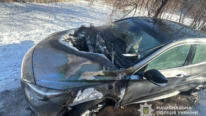 Підліток спалив автомобіль