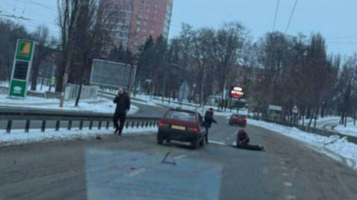 Збили жінку в районі ТРЦ «NEO PLAZA» 25 січня