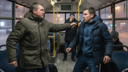 На Днепропетровщине конфликт между пассажирами автобуса завершился ножевым ранением