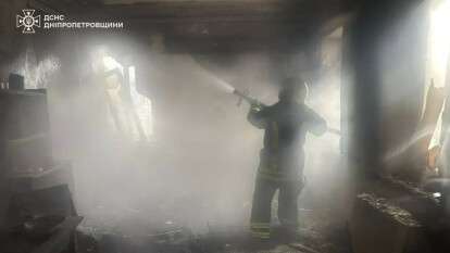 Пожар в Новокодацком районе 29.01 - в доме обнаружено тело