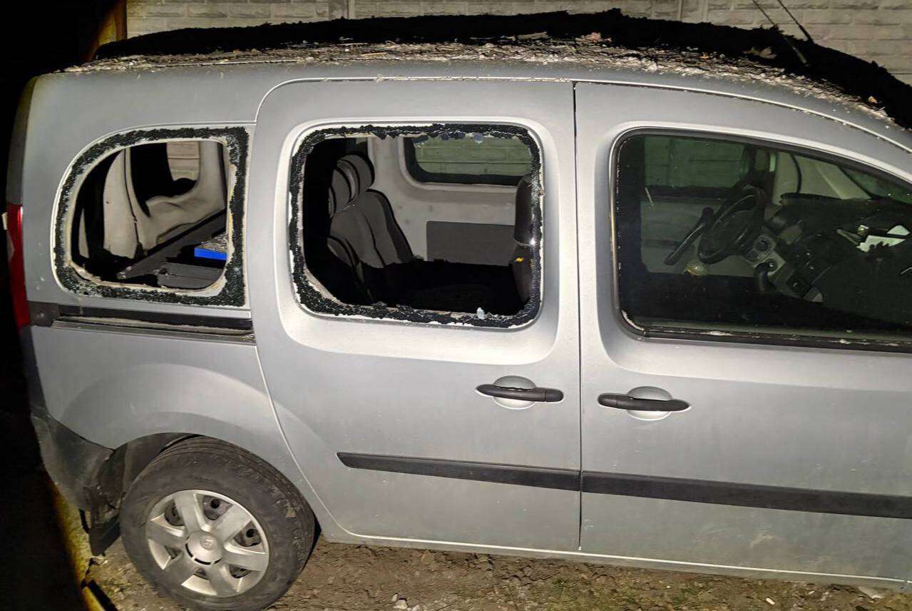 Удар БпЛА по Днепру