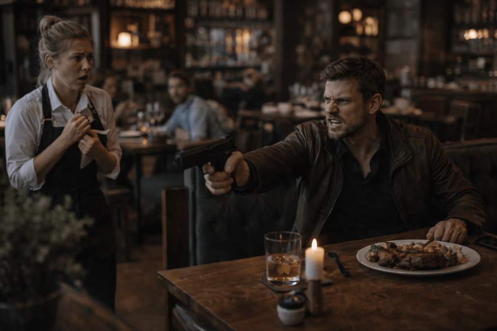 Стрельба в ресторане