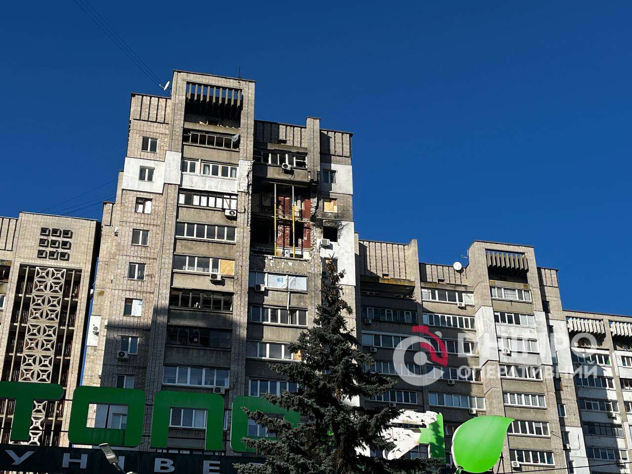 &laquo;Шахед&raquo; попал в дом 22 января: демонтаж почти завершен