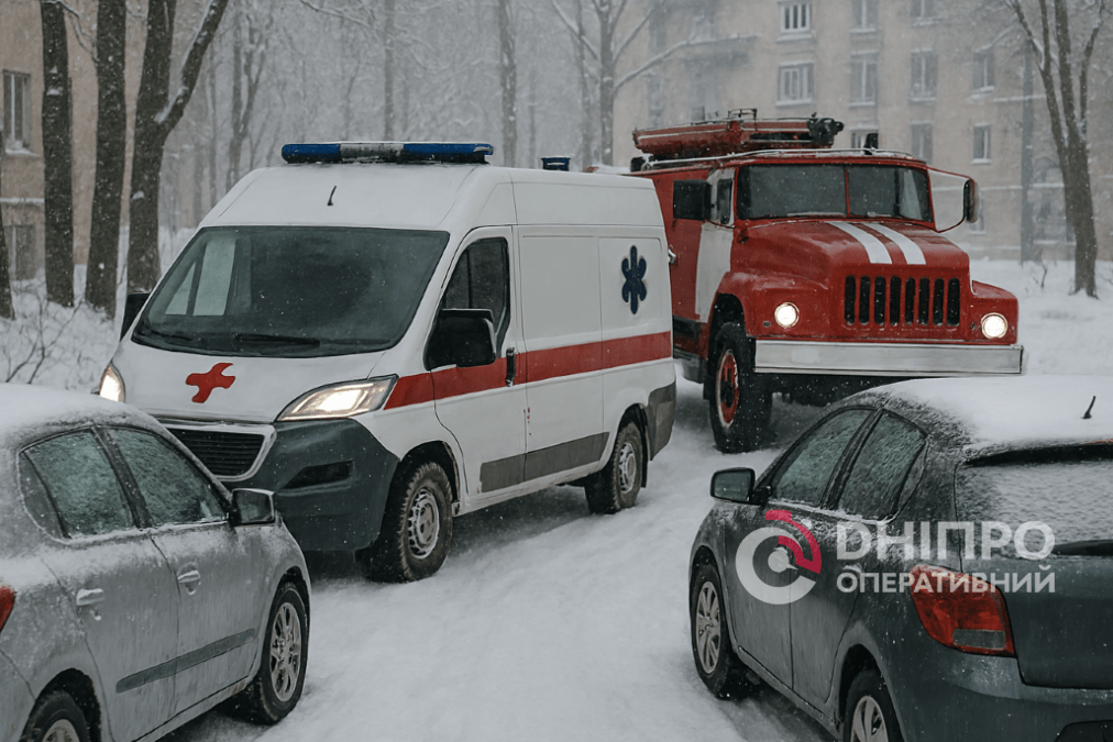 Блокування швидкої у дворі