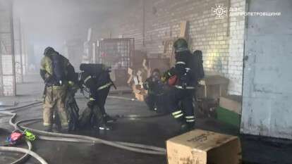 Масштабный пожар на складе 07.02.2026: есть пострадавшие